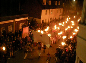 Lewes Bonfire Parade